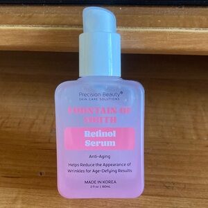 Precision Beauty fountain of youth Retinol Serum made in Korea 2oz